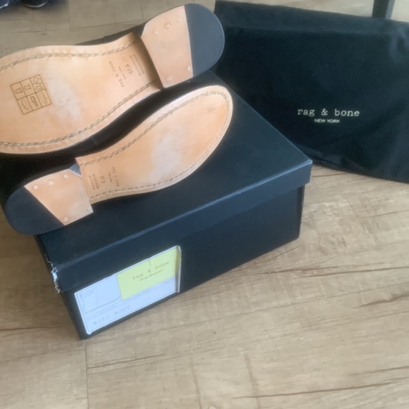 🥳HP🥳 NEW Rag & Bone GORGEOUS Italian Leather Moto Boots, 7.5 - Picture 10 of 10